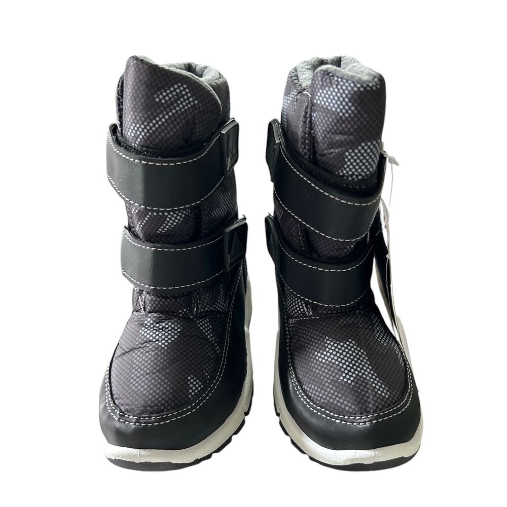 Nova Mountain Kids Size 9 Snow Shoes Black‎ NEW